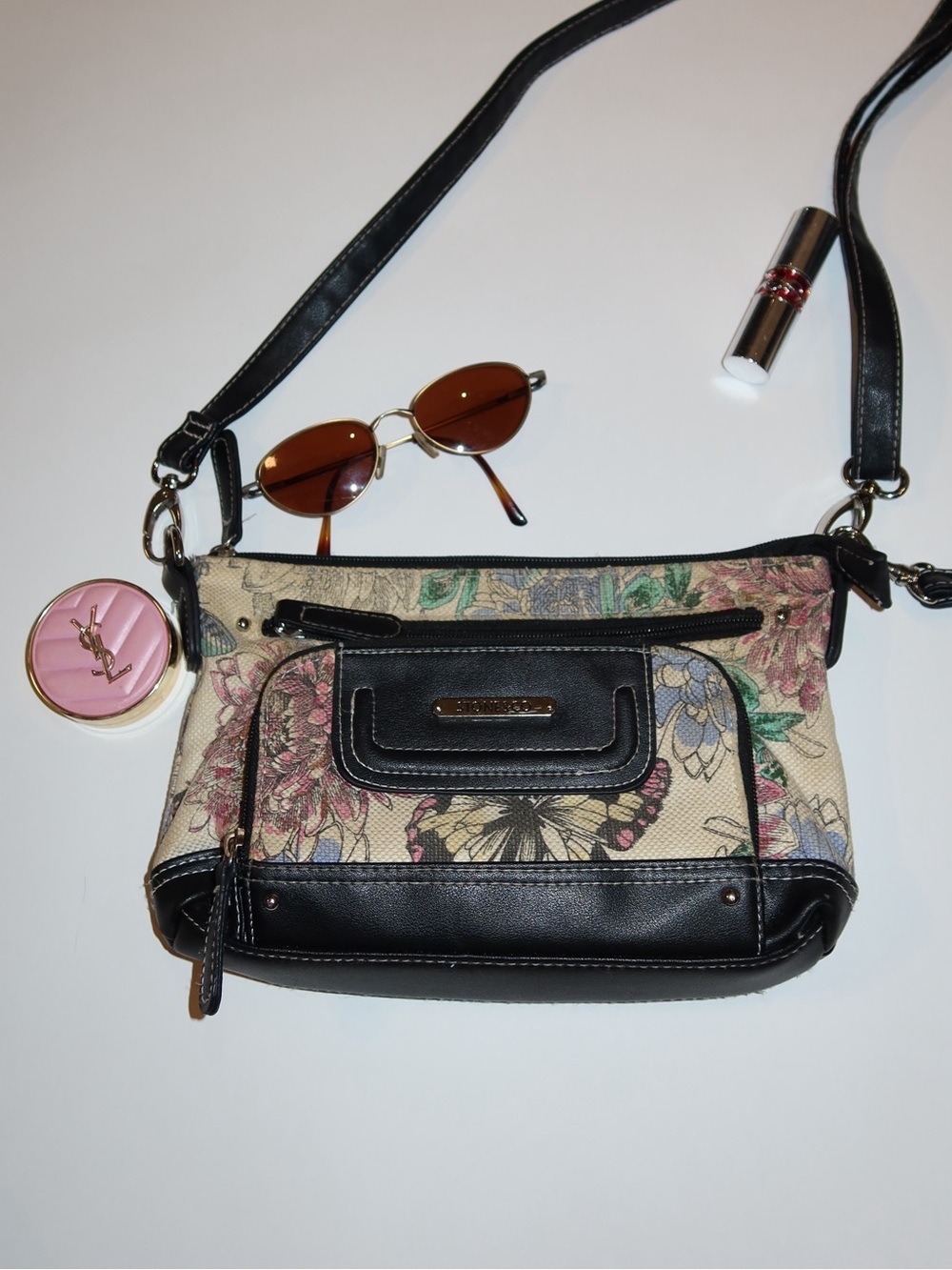 Y2K Stone & Co. Floral Crossbody Bag